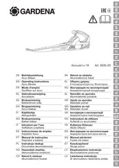 Gardena AccuJet Li-18 Instrucciones De Empleo