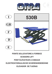 OMA 530B Manual De Instrucciones  Para Uso Y Mantenimiento