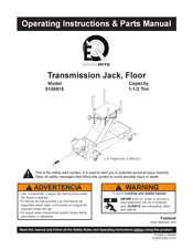 EQUIPRITE 5100815 Instrucciones De Operación