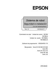 Epson RC700 Seguridad E Instalación