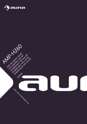 auna AMP-H260 Manual De Instrucciones