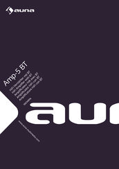 auna Amp-5 BT Manual Del Usuario