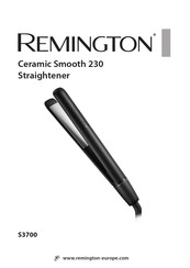 Remington Ceramic Smooth 230 Manual Del Usuario