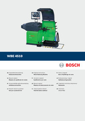 Bosch WBE 4510 Manual Original