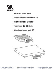 OHAUS SD200L Manual De Instrucciones