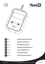 GYS Tool it DBT 350 Manual De Instrucciones