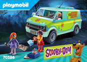 PLAYMOBIL SCOOBY-DOO! 70286 Manual De Instrucciones