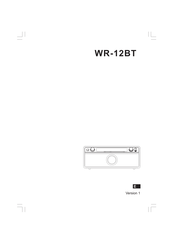 Sangean WR-12BT Manual De Instrucciones