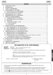 FAAC E 700 Guia De Inicio Rapido