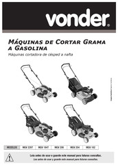 vonder MGV 184T Manual Del Usuario