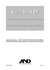 A&D EK-AEP Serie Manual De Instrucciones