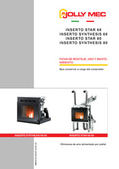 Jolly Mec INSERTO SYNTHESIS 68 Ficha De Montaje, Uso Y Mantenimiento