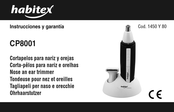 habitex CP8001 Instrucciones Y Garantía