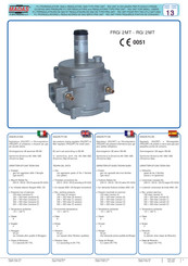 Madas FRG/2MT Serie Manual De Instrucciones