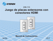 Steren 208-110 Manual De Instrucciones