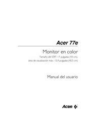 Acer 77e Manual Del Usuario