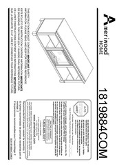 Ameriwood HOME 1819884COM Manual Del Usuario