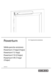 GEZE Powerturn F/R Esquema De Conexiones