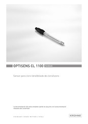 KROHNE OPTISENS CL 1100 Manual Del Usuario