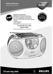 Philips AZ 3011 Manual Del Usuario