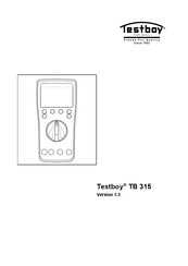 Testboy TB 315 Manual Del Usuario