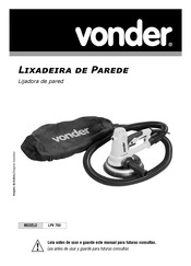 vonder 60.01.750.127 Manual De Instrucciones