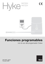 Nice Hyke HK7224 Manual De Instrucciones