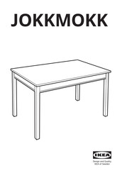 IKEA JOKKMOKK Manual De Instrucciones