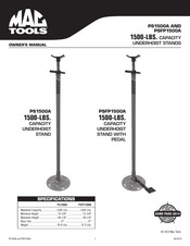 MAC TOOLS PSFP1500A Manual Del Propietário