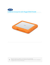 LaCie Rugged RAID Shuttle Manual De Usuario