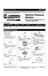 Campbell Hausfeld PW167612AV Instrucciones De Montaje Y Lista De Piezas