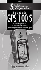 Cobra Electronics GPS 100 S Guía Rápida