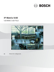 Bosch IP Matrix 9.60 Manual De Configuración