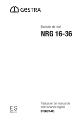 GESTRA NRG 16-36 Traducción Del Manual De Instrucciones Original