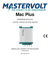 Mastervolt Mac Plus 12/12-50 Manual Del Usuario Y De Instalación