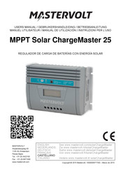 Mastervolt MPPT Solar ChargeMaster 25 Manual De Utilización