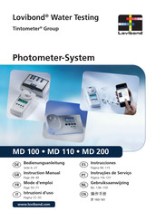Lovibond MD110 Instrucciones