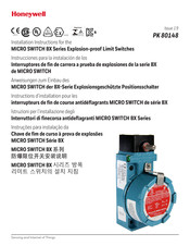 Honeywell MICRO SWITCH BX Serie Instrucciones Para La Instalación