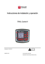 Muller Elektronik TRAIL-Control II Instrucciones De Instalación Y  Operación