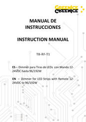 Greenice TB-RF-T1 Manual De Instrucciones