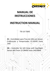 Greenice TB-LK-TIME Manual De Instrucciones