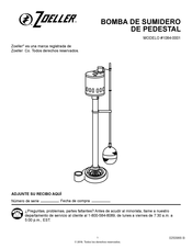 Zoeller 1084-0001 Manual De Instrucciones