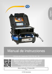 PCE PIC 20 Manual De Instrucciones