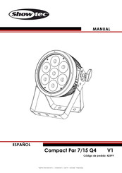 SHOWTEC Compact Par 7/15 Q4 Manual De Instrucciones