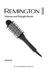 Remington Volume and Straight Brush Manual Del Usuario