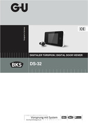 G-U BKS DS-32 Manual Del Usuario