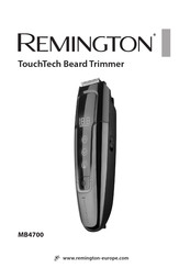 Remington MB4700 Manual Del Usuario