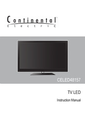 Continental Electric CELED48157 Manual Del Usuario