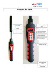 RealTrace Petscan RT 250BT Manual Del Usuario