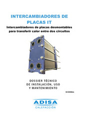 Adisa IT126 Técnico De Instalación Uso Y Mantenimiento